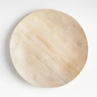 Plato Fondo Melamina Faux Bois