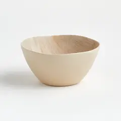 CRATE & BARREL - Bowl Melamina Faux Bois