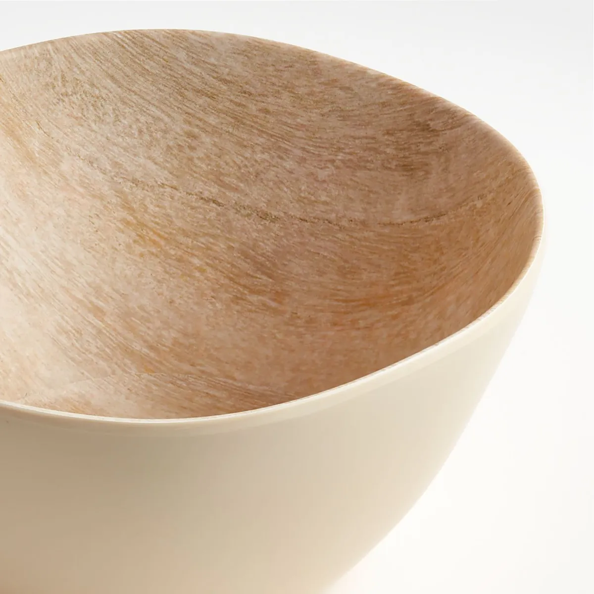 CRATE & BARREL - Bowl Melamina Faux Bois Crate & Barrel