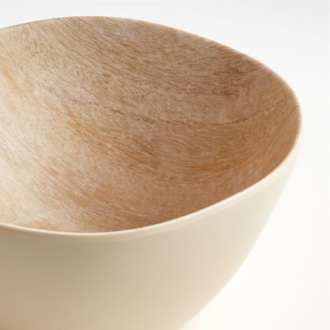 CRATE & BARREL - Bowl Melamina Faux Bois Crate & Barrel