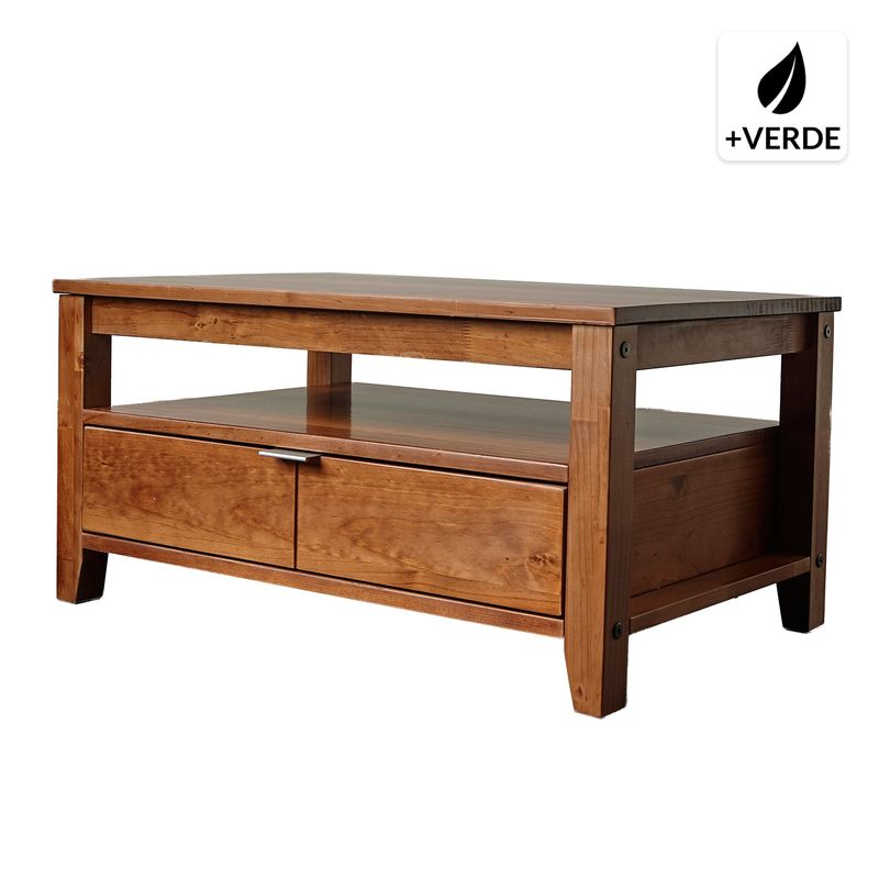 MAGASA - Mesa De Centro Tokio Madera Pino Rectangular