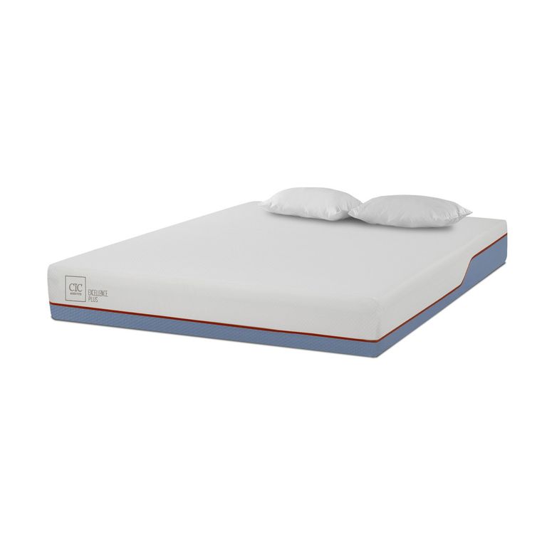 CIC Colchón Excellence Plus 2 Plazas X 1.90Mt + Almohadas