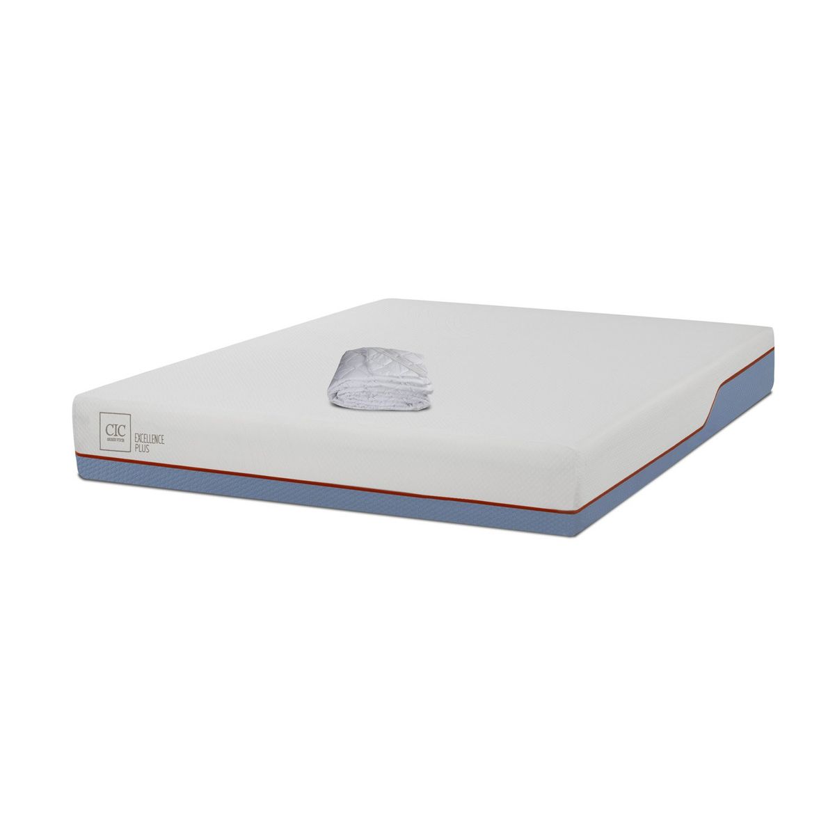 CIC - Colchón Excellence Plus 2 Plazas X 1.90Mt + Cubre Colchón Cic