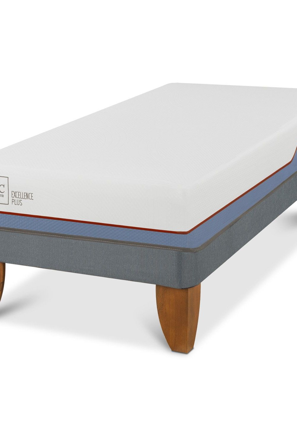 CIC - Cama Europea Excellence Plus 1 Plaza X 2.00Mt Cic