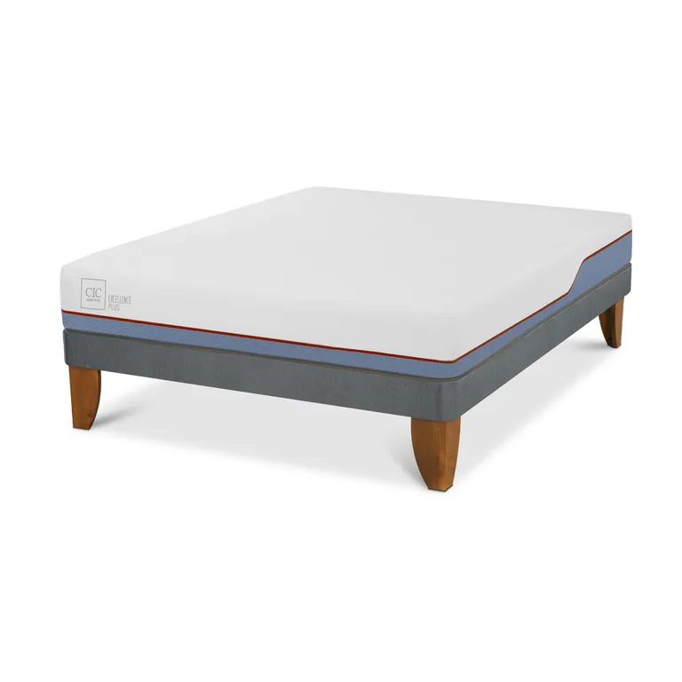 CIC Cama Europea Excellence Plus 2 Plazas x 2.00 mt base normal