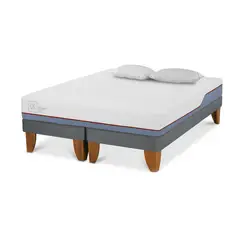 CIC - Cama Europea Excellence Plus 2 Plazas + Almohadas