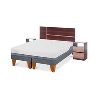 Cama Europea ExCama EuropeallenCama Europea Plus 2 Plazas + Muebles Enio