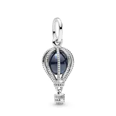 PANDORA - Dije Globo Aeroazul De Plata Mujer