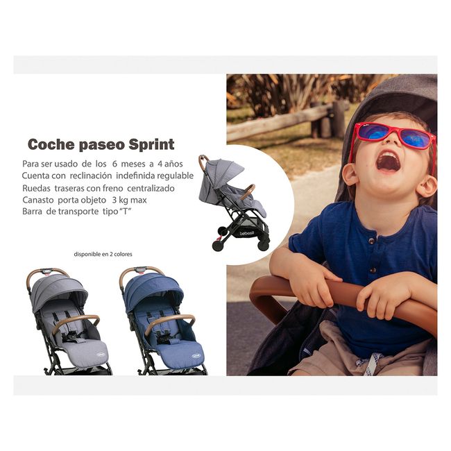 BEBESIT - Bebesit Coche Ultra Compacto Sprint