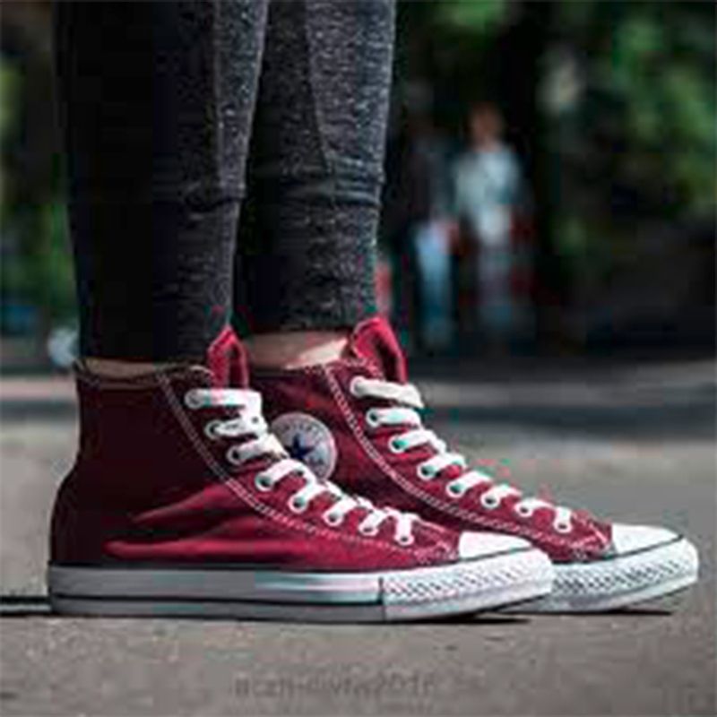 CONVERSE - Converse All Star Hi Maroon Zapatilla Urbana Hombre