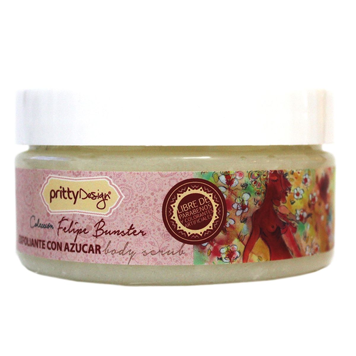 PRITTY DESIGN - Exfoliante Flor Almendro 250 ml Pritty Design