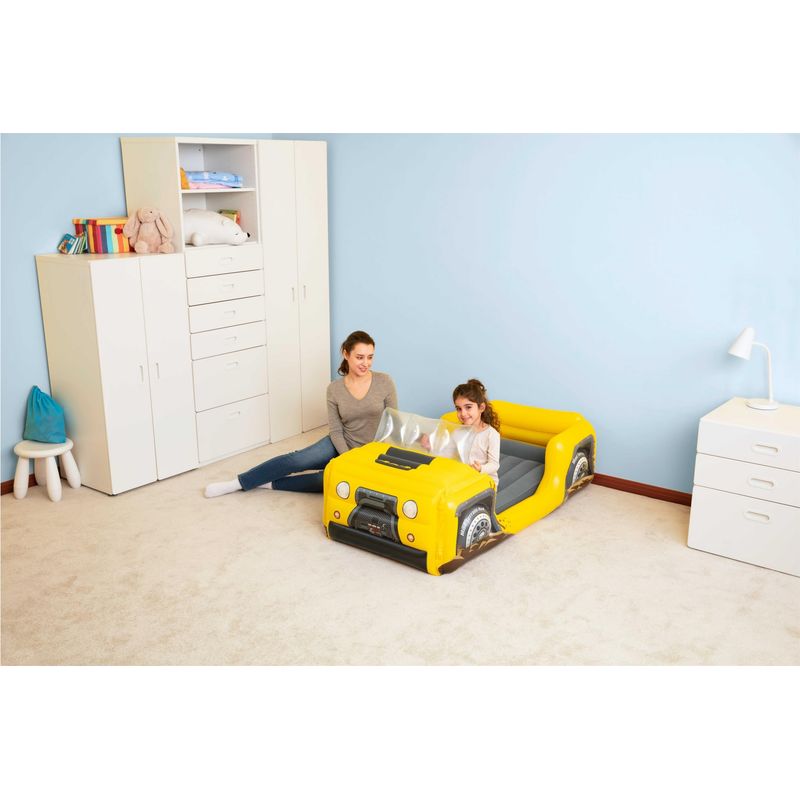 BESTWAY - Cama Inflable Infantil Auto 4X4