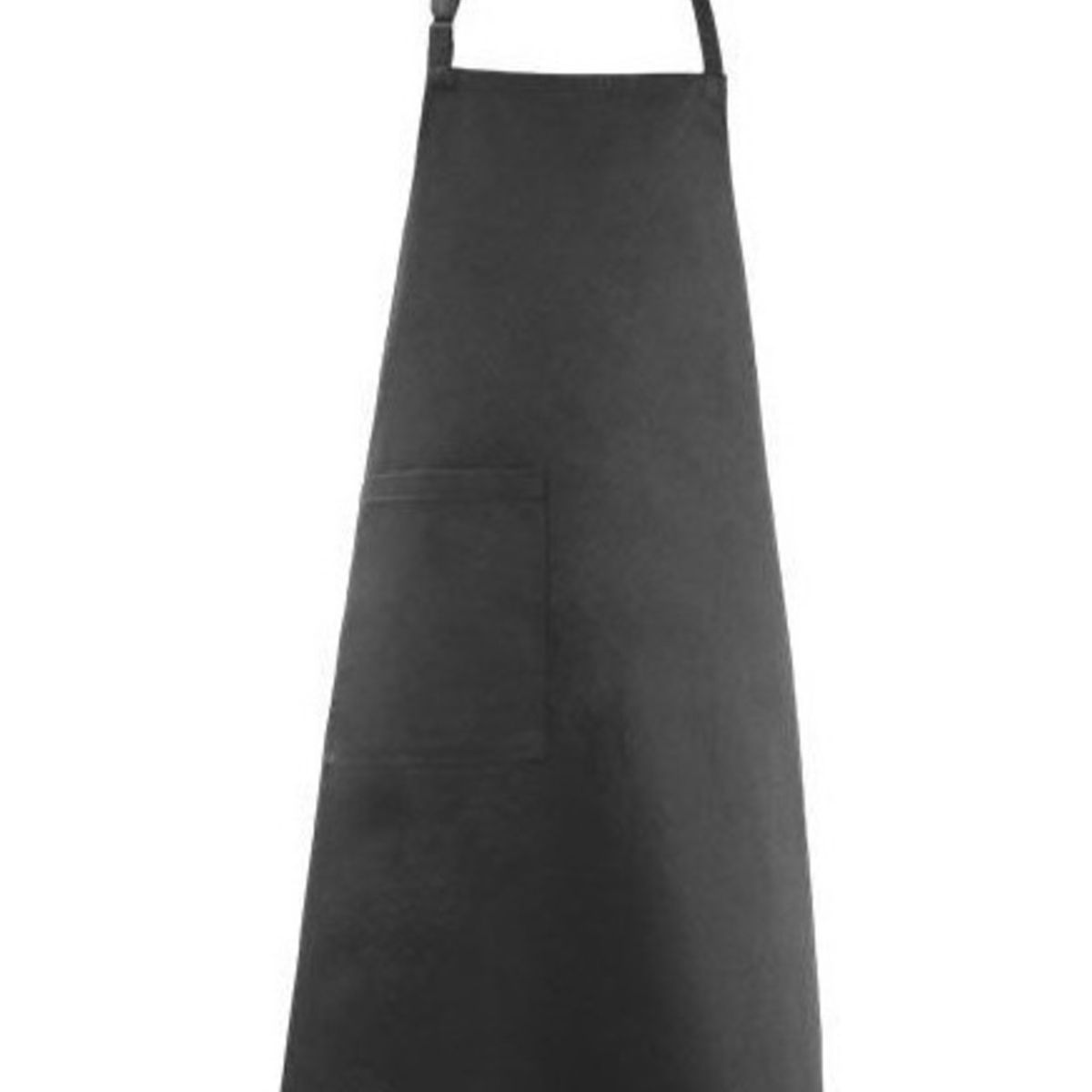 CHEF OUTFITTERS - Pack 3 Pecheras O Delantal Negro Chef Con Bolsillo CHEF OUTFITTERS