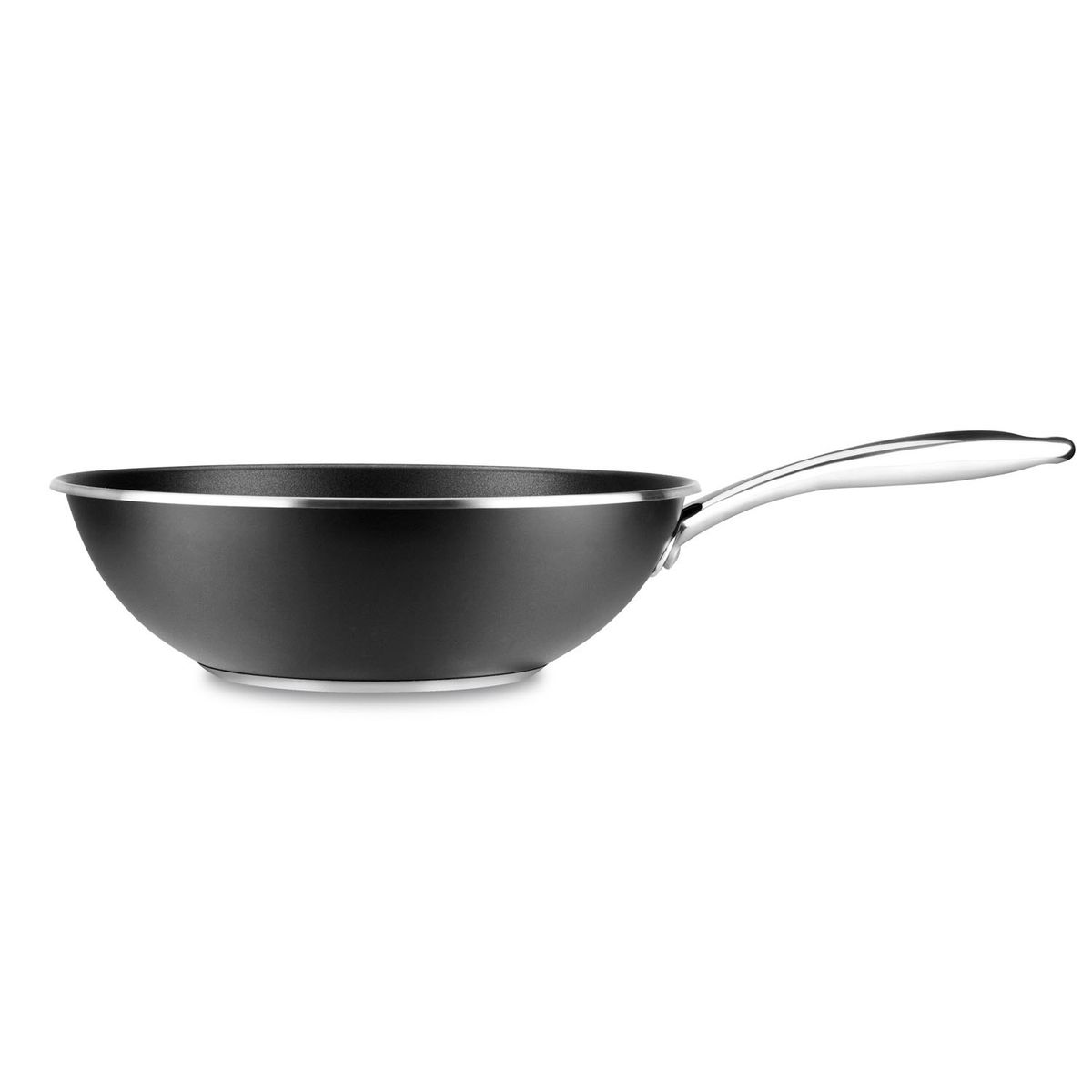 MAGEFESA - Wok Acero Inoxidable Prisma 28 cm Magefesa