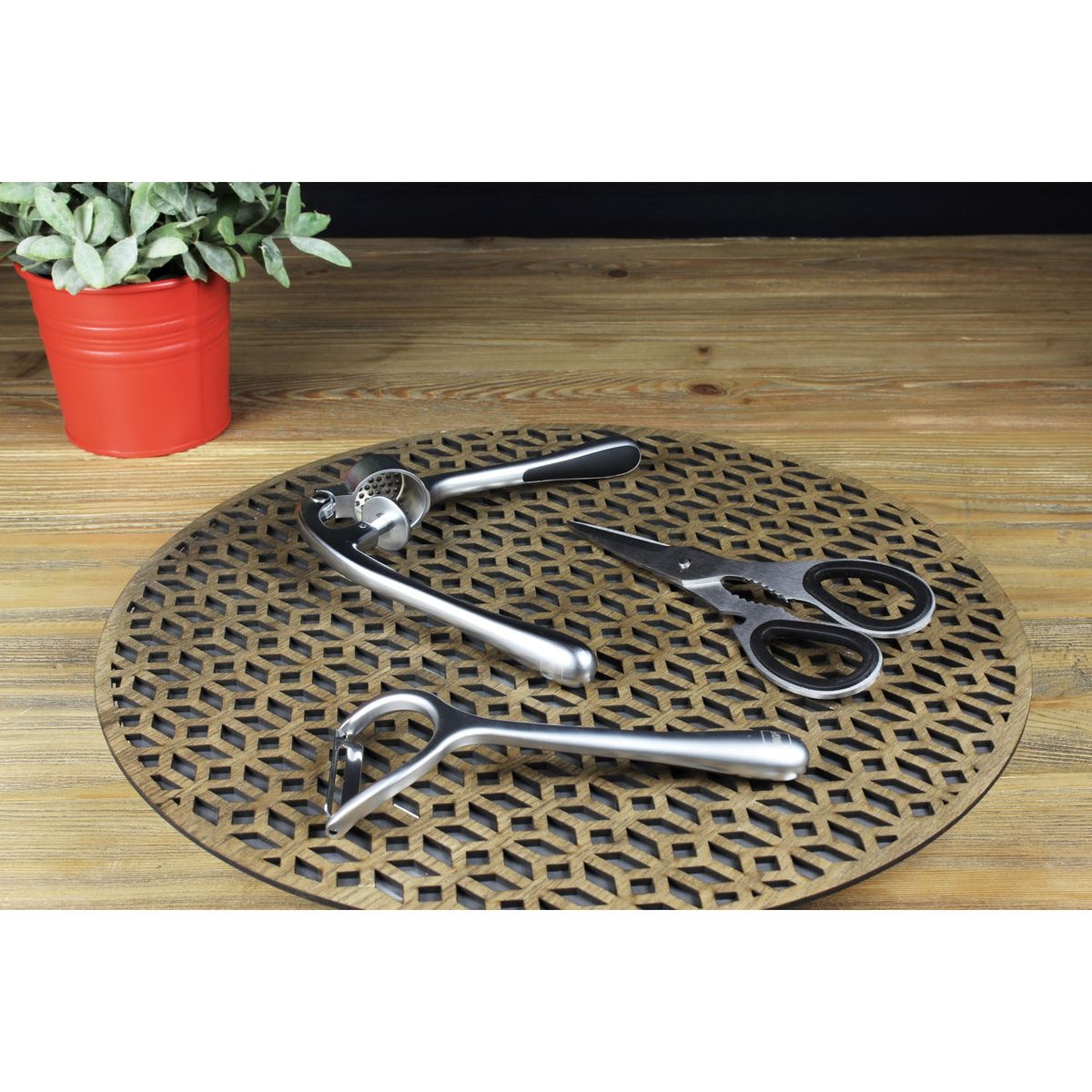 MAGEFESA - Set 3 Utensilios de Cocina Prisma Magefesa