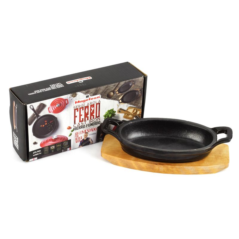 MAGEFESA - Fuente para horno 22 cm Negra