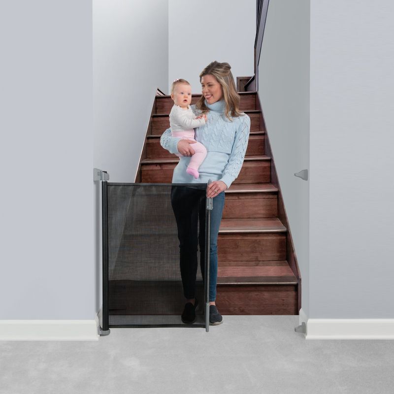 KIDCO - Puerta Seguridad Retractil (Ancho Hasta 140Cm)