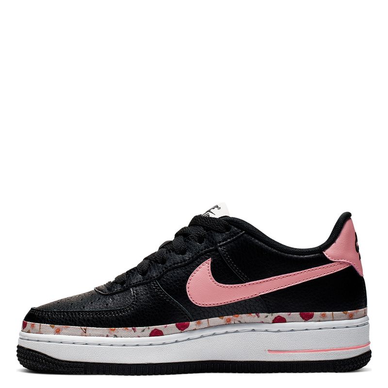 NIKE - Air Force 1 Vf (Gs) Zapatilla Urbana Niña Negro (34.5 a 38.5) Nike
