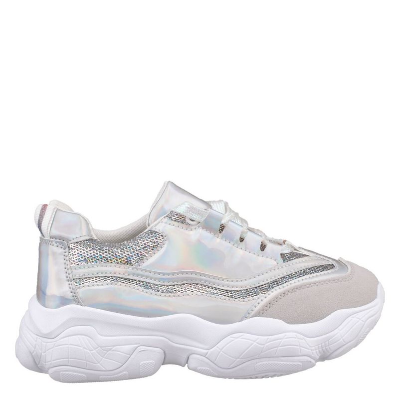 WEIDE - Zapatilla Chunky Mujer Cheryl Plateado