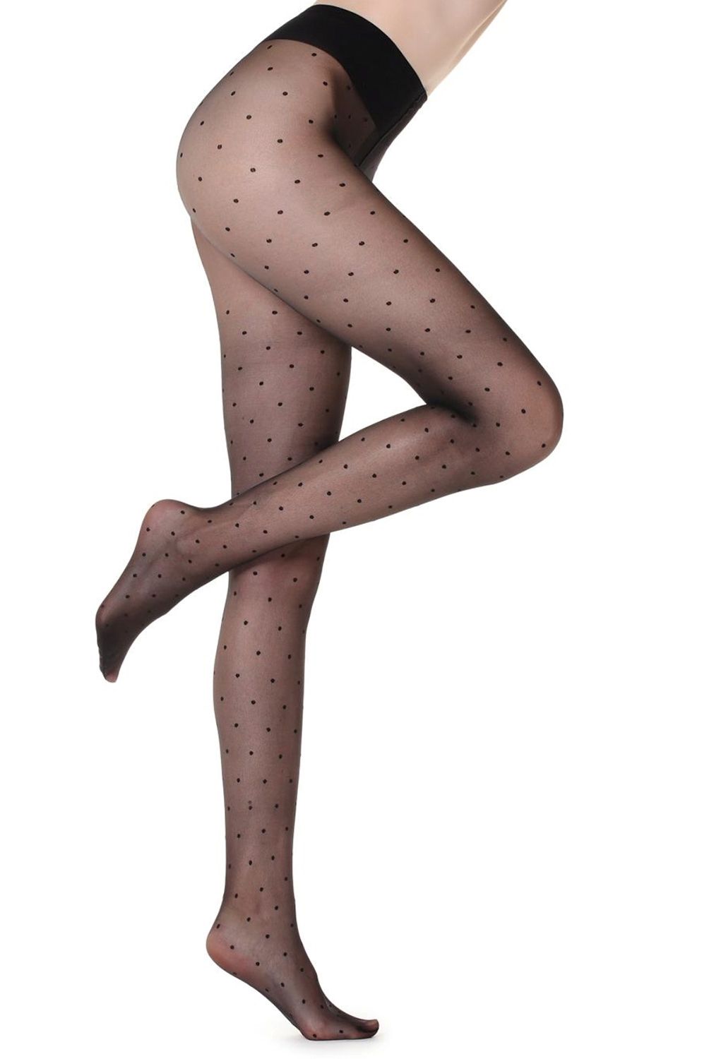 CALZEDONIA - Pantys Diseño Puntos 20 Denier Calzedonia