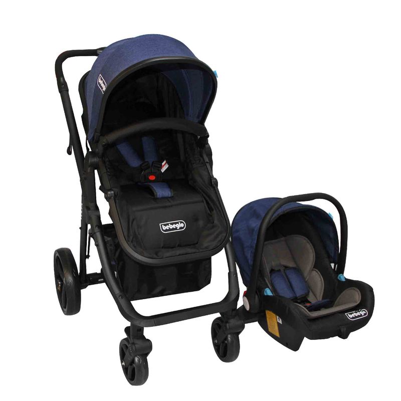 BEBEGLO - Coche Travel System Volta  Azul Bebeglo