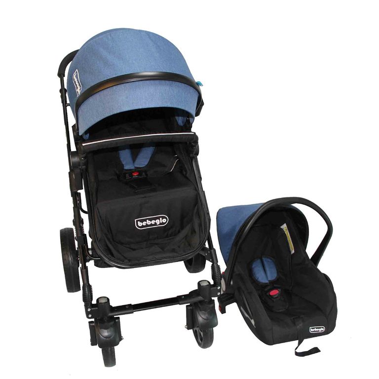 BEBEGLO Coche Travel System Orleans Azul Rey