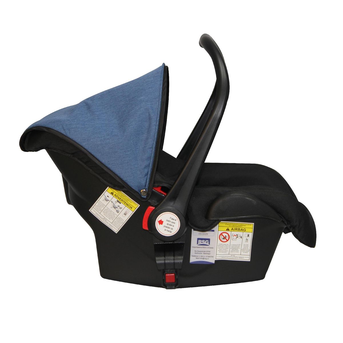BEBEGLO - Coche Travel System Orleans Azul Rey Bebeglo