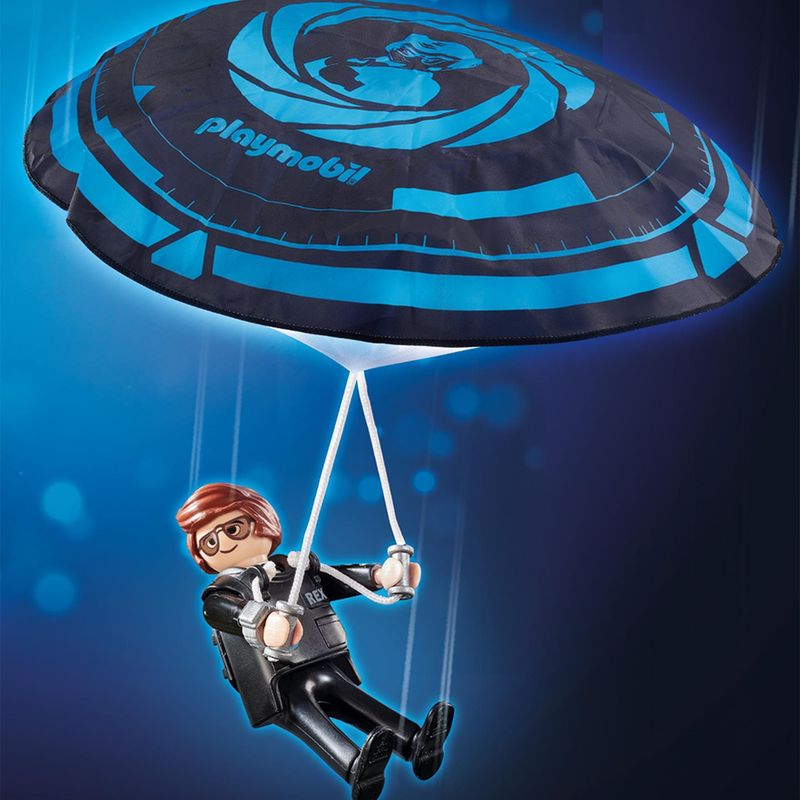 PLAYMOBIL - The Movie Rex Dasher Con Paracaidas