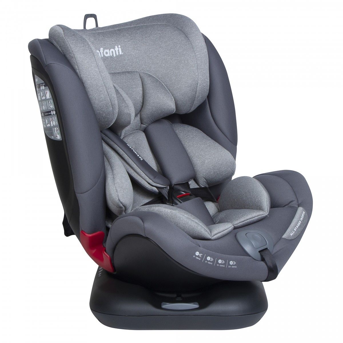 INFANTI - Infanti Silla De Auto Convertible All Stages Isofix
