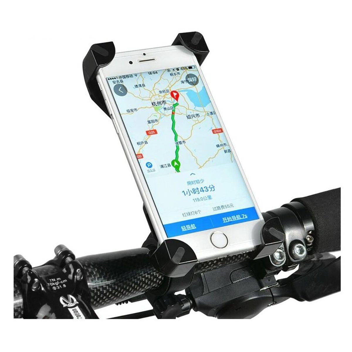 ROCKBROS - ROCKBROS  Soporte para celular de bicicleta y moto