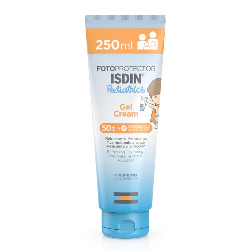 ISDIN - Protector Solar Gel Cream Pediatrics FPS 50+ 250 ml ISDIN