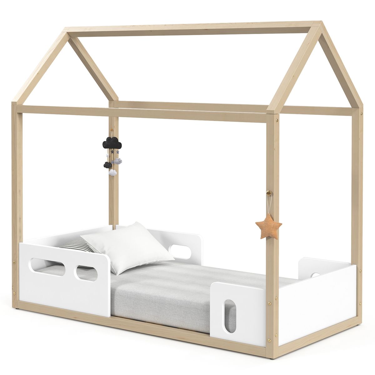 KIDSCOOL - Cama Madera Casita Liv Kidscool