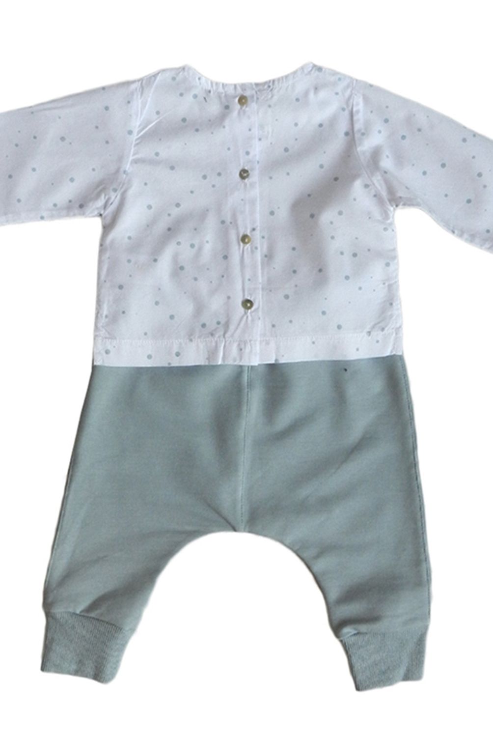 LITTLE FOOT - Set Blusa + Chaleco + Pantalón Niña Little Foot