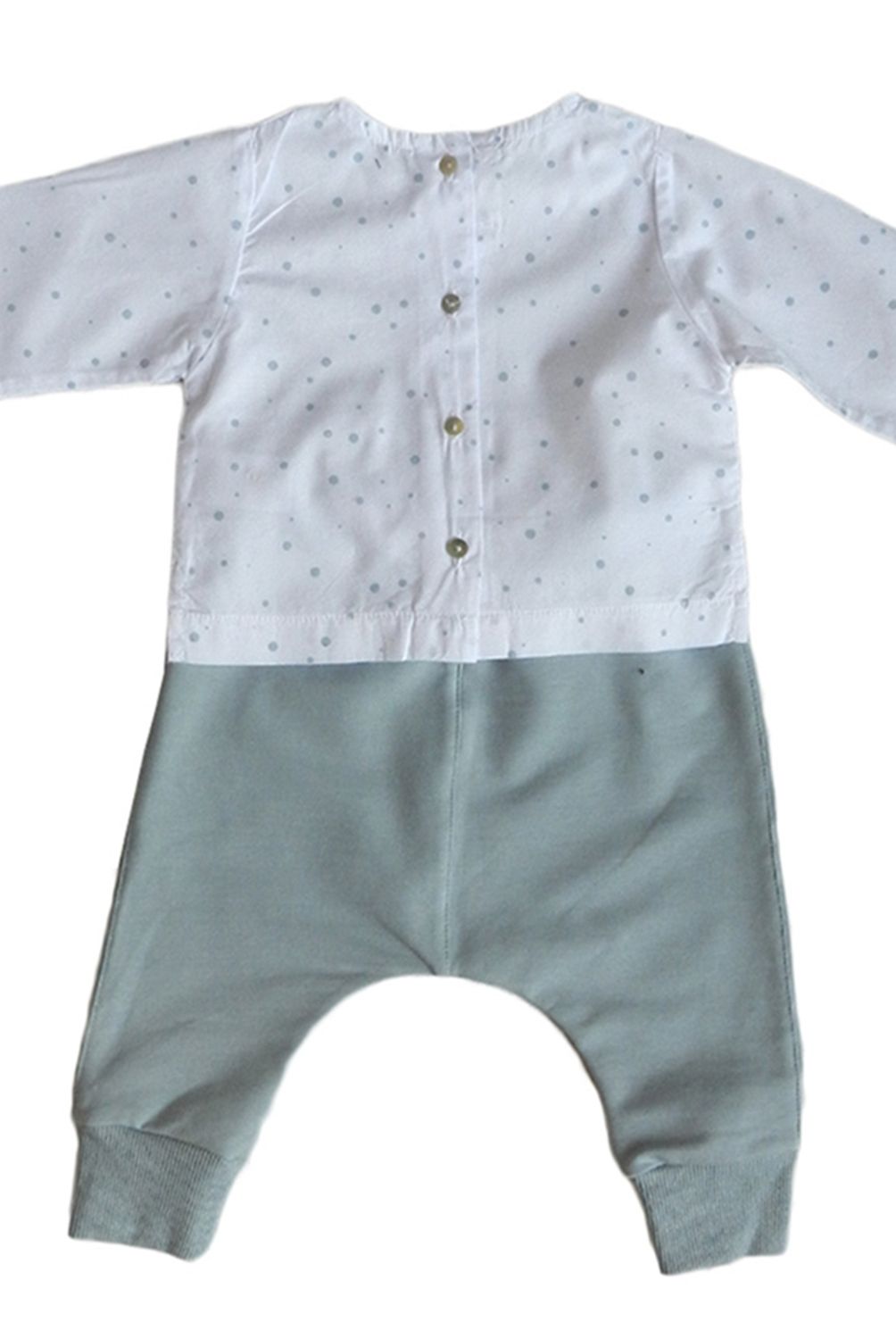 LITTLE FOOT - Set Blusa + Chaleco + Pantalón Niña Little Foot