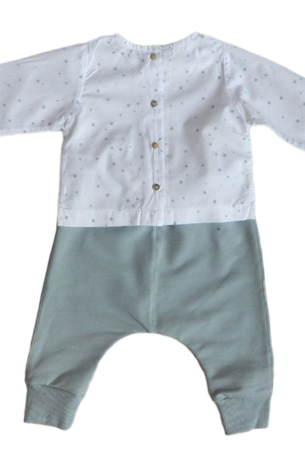 LITTLE FOOT - Set Blusa + Chaleco + Pantalón Niña Little Foot