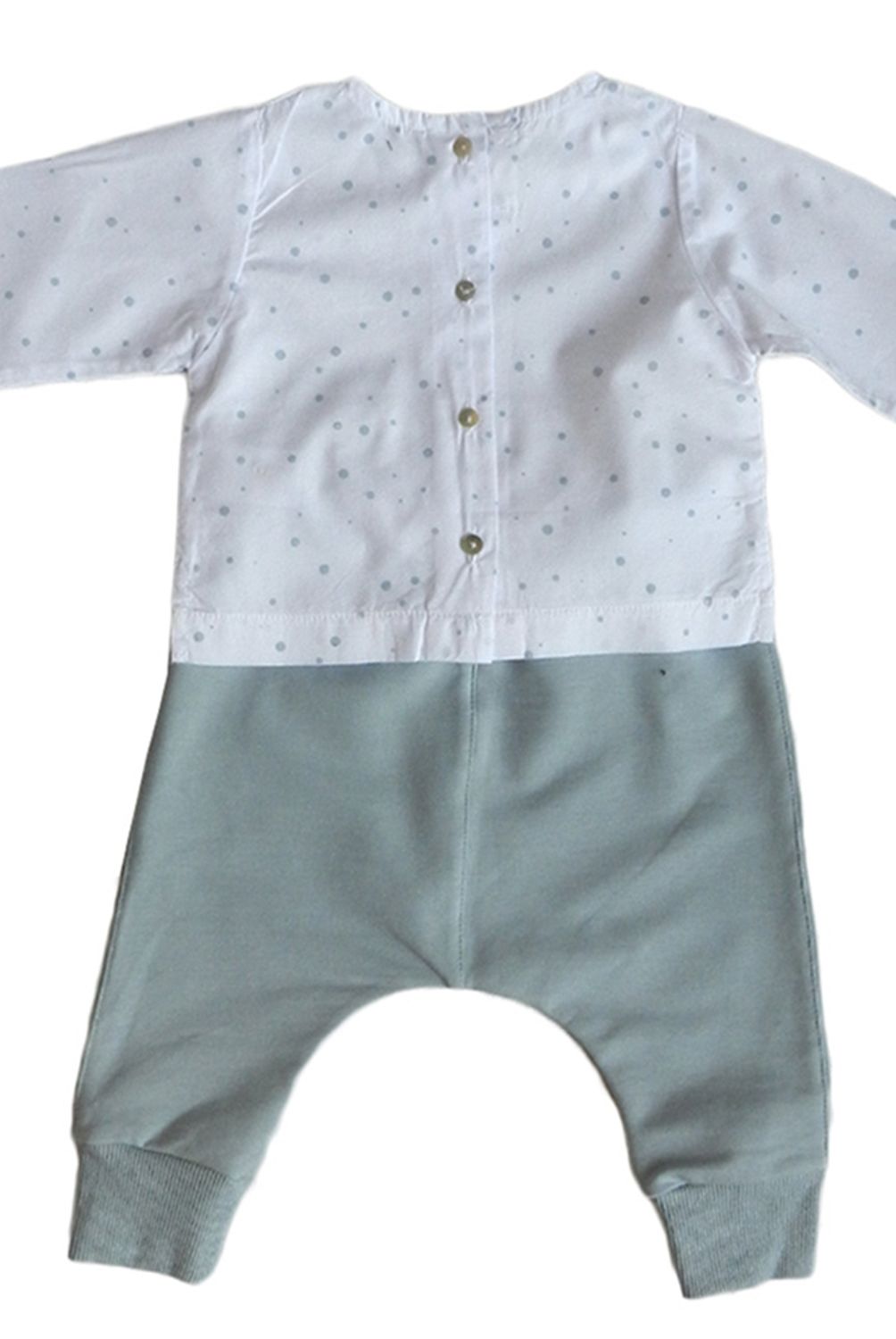 LITTLE FOOT - Set Blusa + Chaleco + Pantalón Niña Little Foot