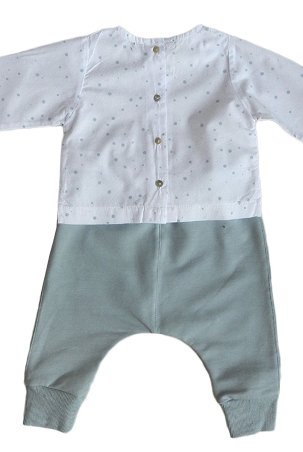 LITTLE FOOT - Set Blusa + Chaleco + Pantalón Niña Little Foot