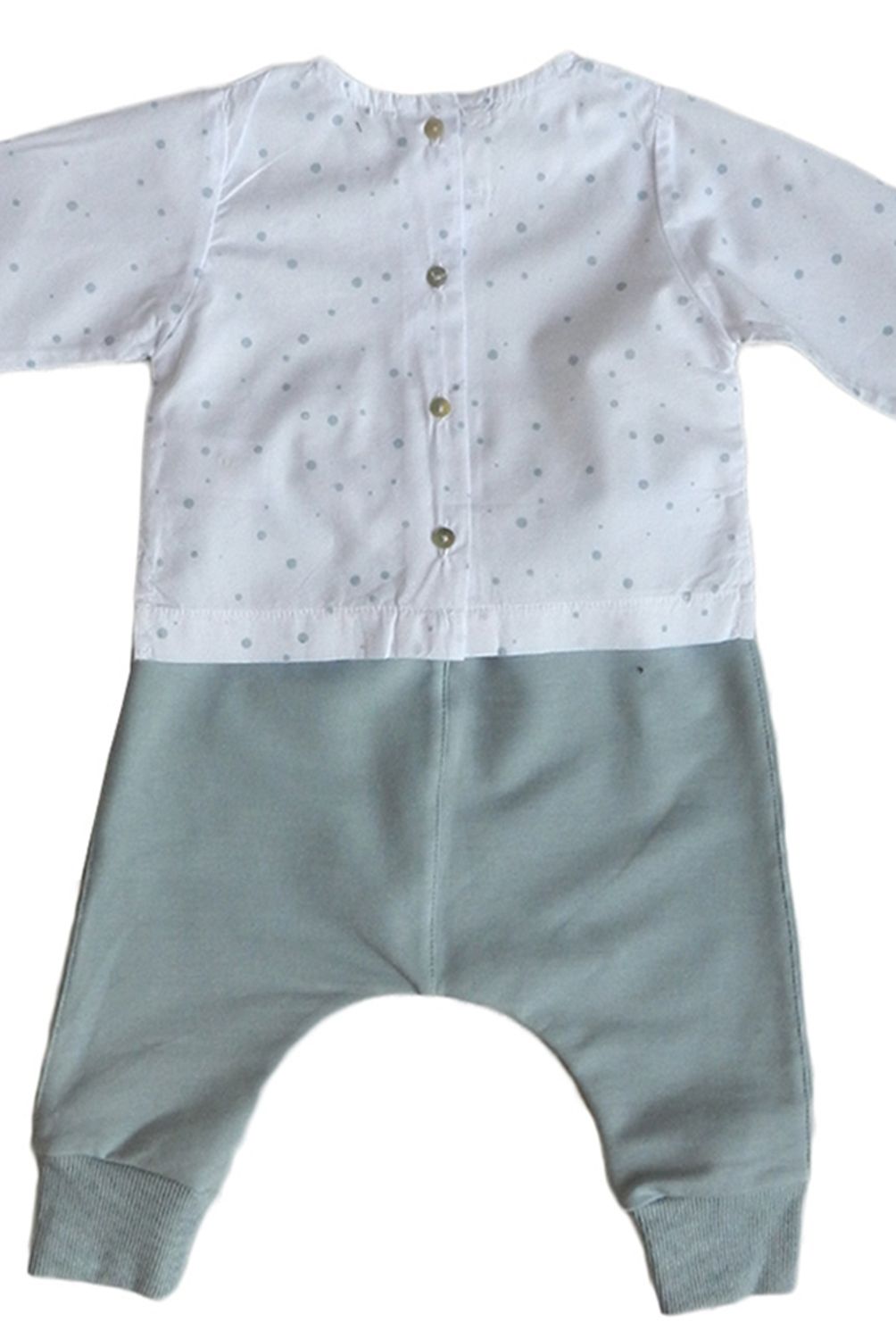 LITTLE FOOT - Set Blusa + Chaleco + Pantalón Niña Little Foot