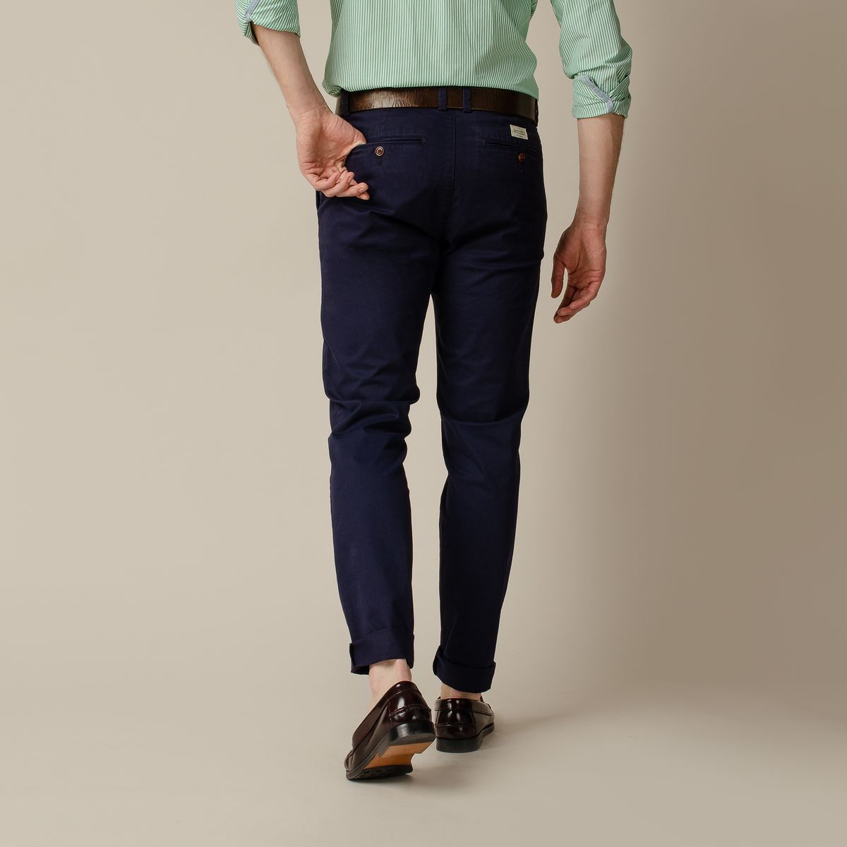 SAVILLE ROW - Pantalón Skinny Fit Algodón Hombre Saville Row