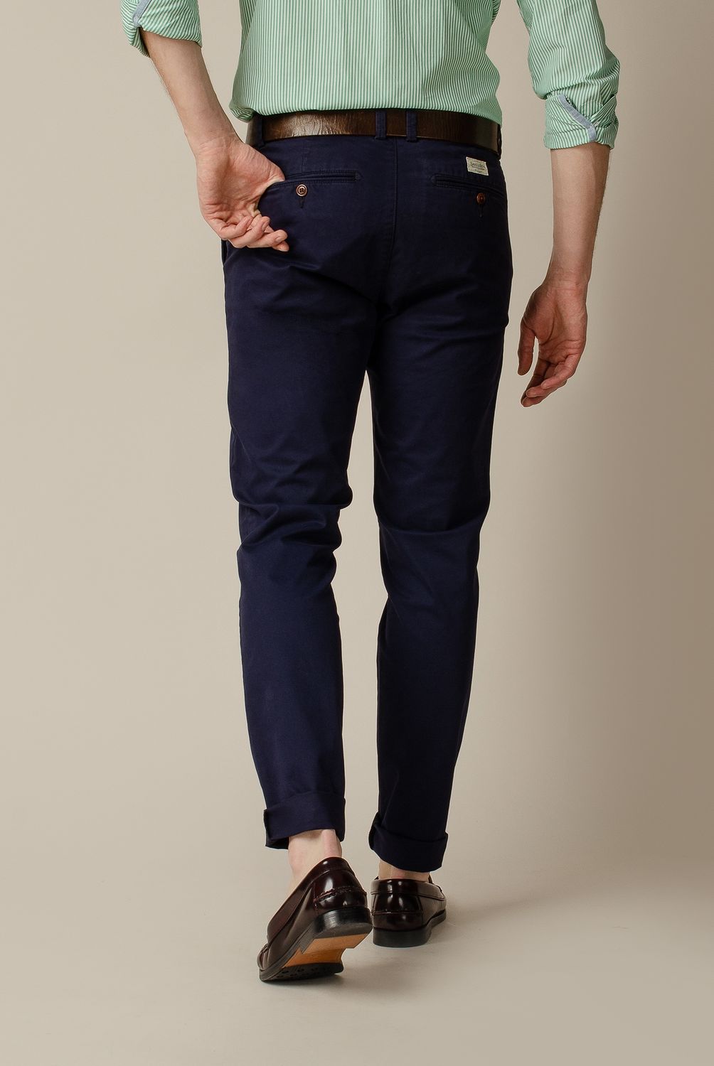 SAVILLE ROW - Pantalón Skinny Fit Algodón Hombre Saville Row