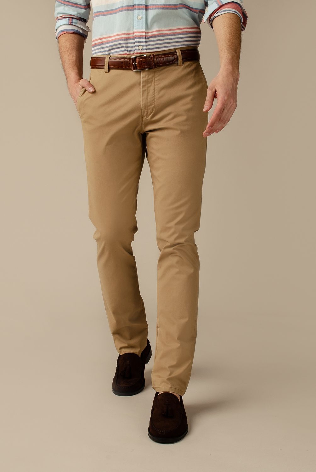SAVILLE ROW - Pantalón Skinny Fit Algodón Hombre Saville Row
