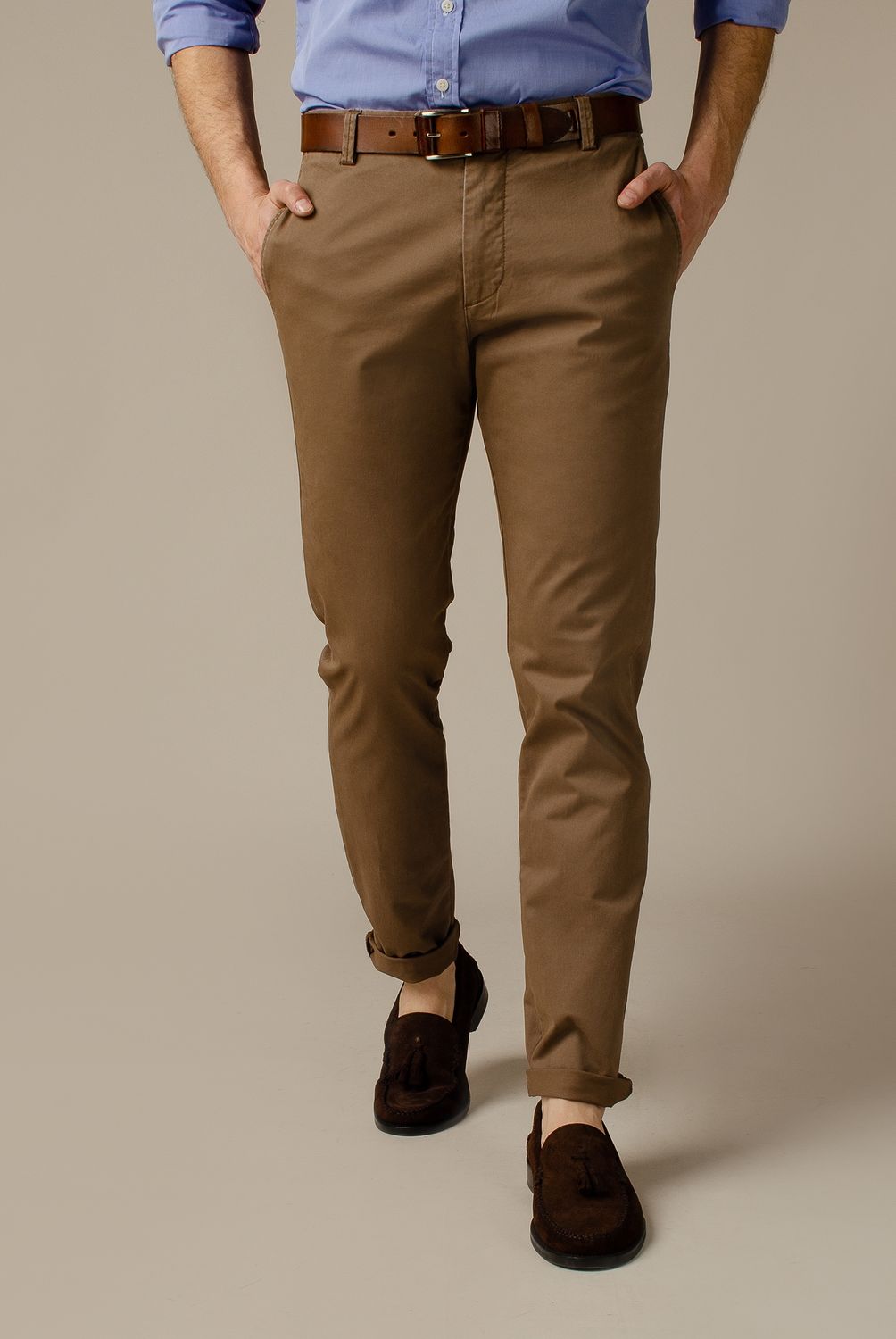 SAVILLE ROW - Pantalón Skinny Fit Algodón Hombre Saville Row