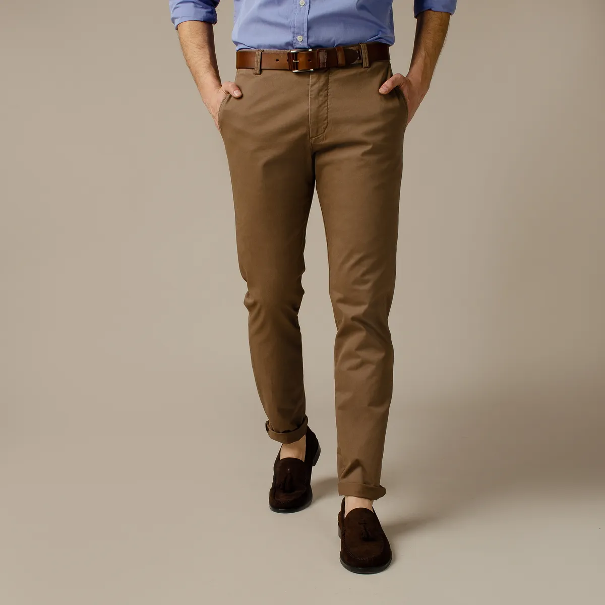 SAVILLE ROW - Pantalón Skinny Fit Algodón Hombre Saville Row