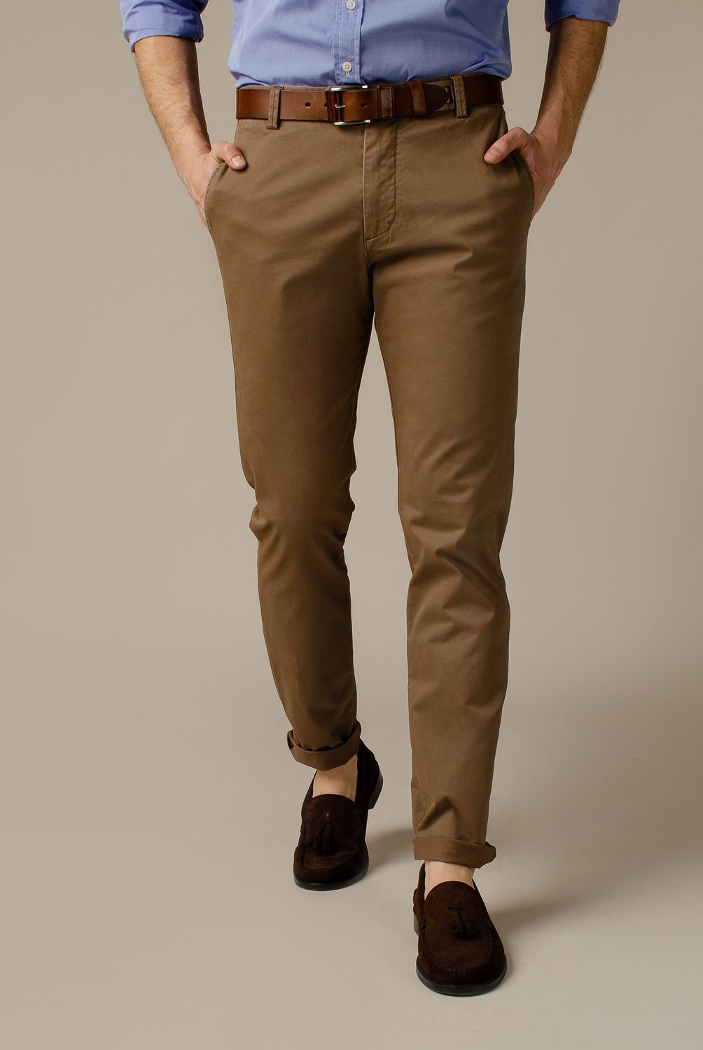SAVILLE ROW - Pantalón Skinny Fit Algodón Hombre Saville Row