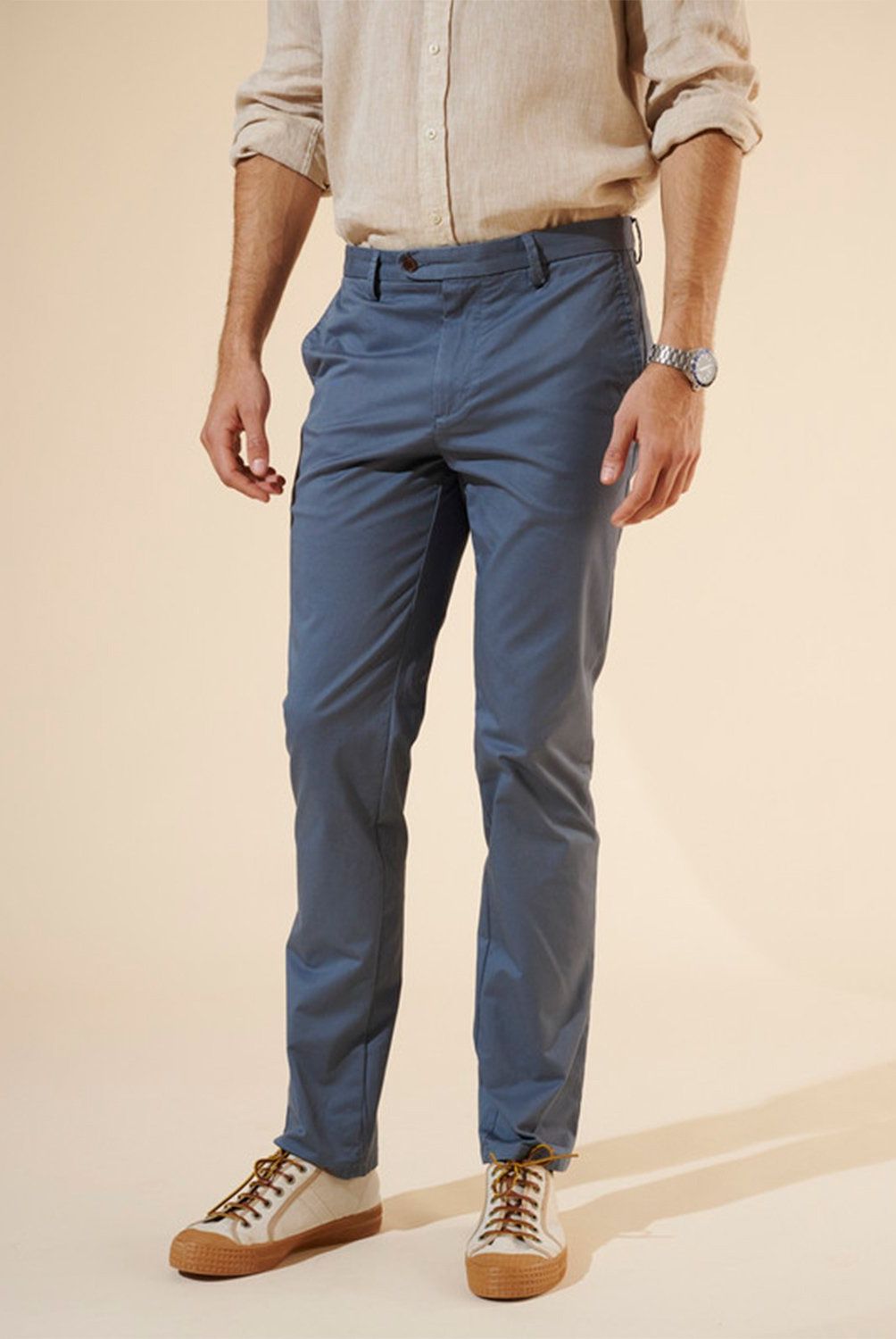 SAVILLE ROW - Pantalón Skinny Fit Algodón Hombre Saville Row