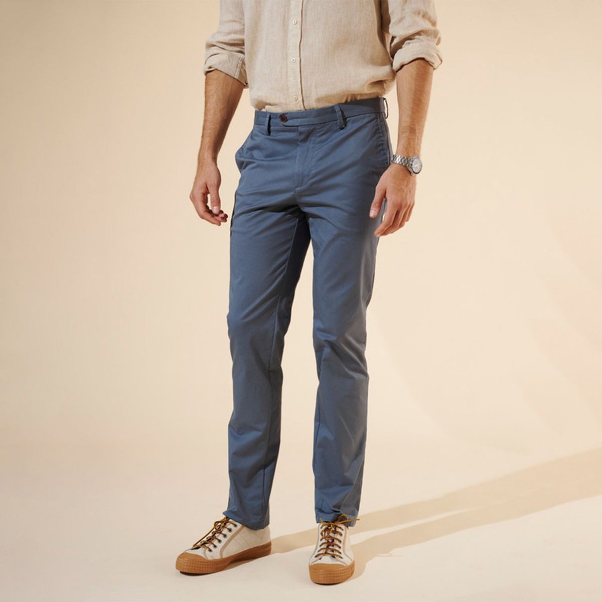 SAVILLE ROW - Pantalón Skinny Fit Algodón Hombre Saville Row