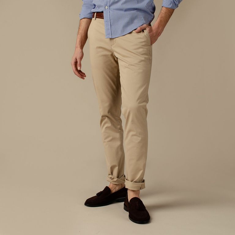 Pantalón Skinny Fit Algodón Hombre