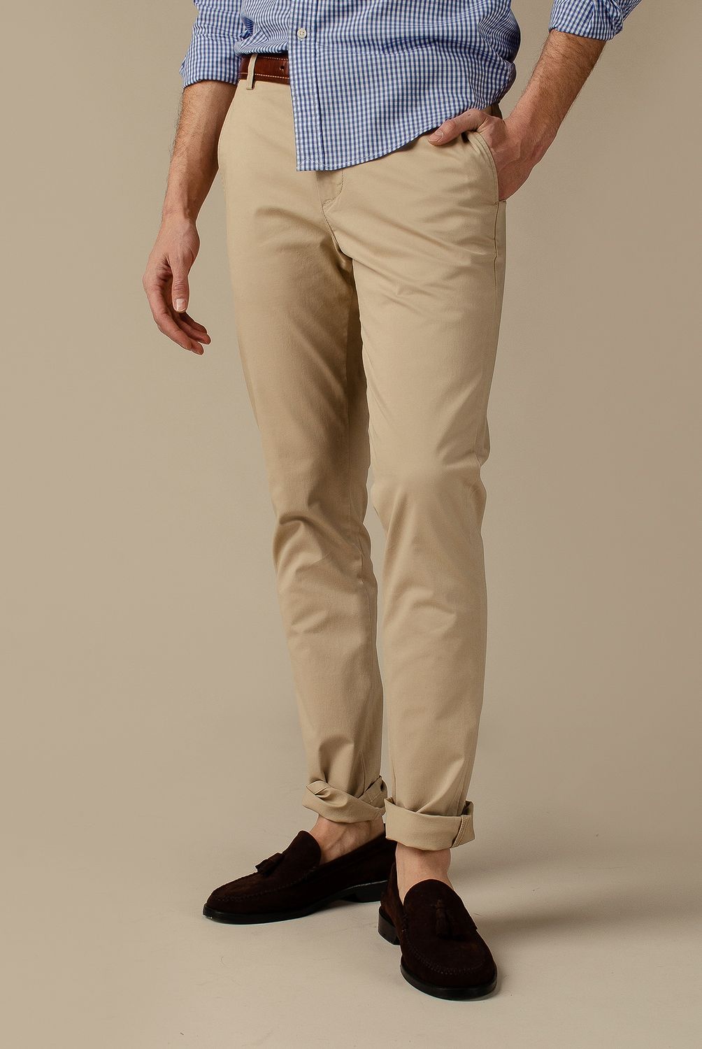 SAVILLE ROW - Pantalón Skinny Fit Algodón Hombre Saville Row