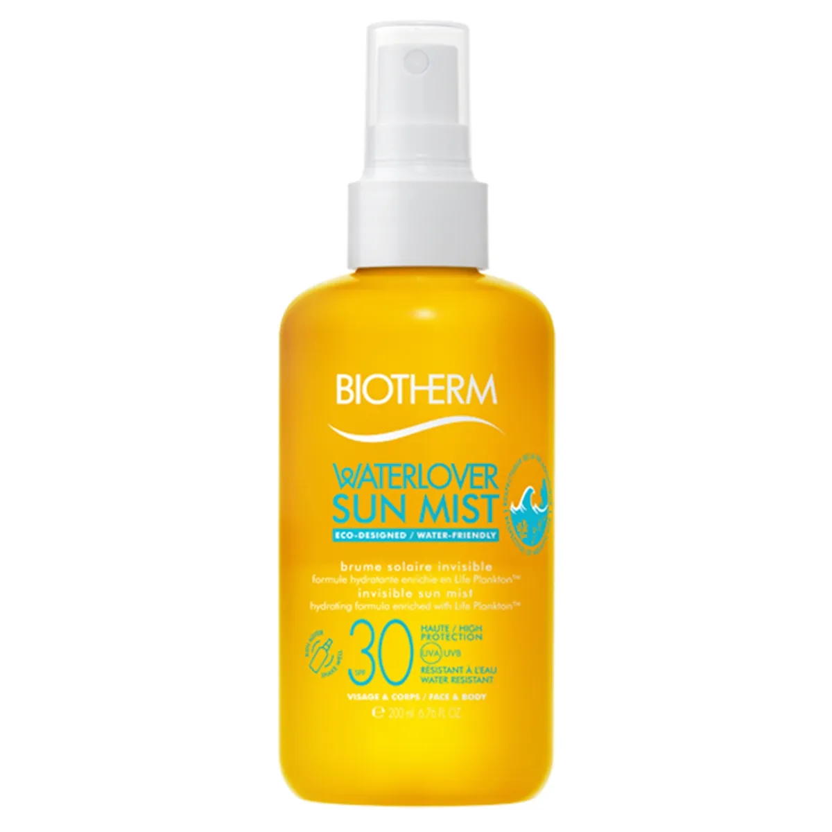 BIOTHERM - Bloqueador solar en bruma WaterLover Sun Mist SPF 30 200ml Biotherm
