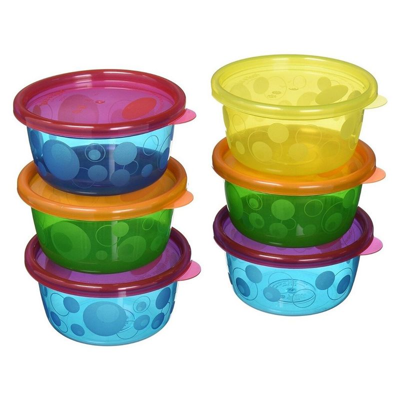 THE FIRST YEARS - Pack 6 contenedores alimentos 236CC Take  toss
